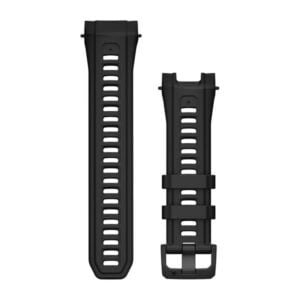 Óraszíj 26 mm Watch Bands (Instinct® 3 – 50 mm), Black Silicone
