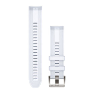 Óraszíj 22 mm fehér szilikon (QuickFit), MARQ (Gen 2)