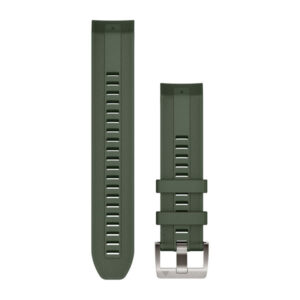 Óraszíj 22 mm fenyőzöld szilikon(QuickFit), MARQ (Gen 2)