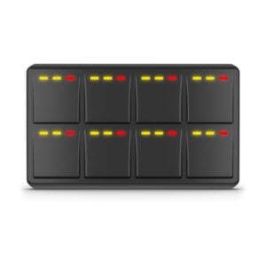 P8, EmpirBus, 8-way Switch Panel, Horizontal, IP67