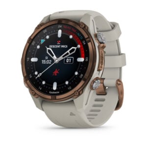 Descent Mk3i - 43 mm, bronz, PVD Titanium, francia szürke szíjjal (ED XD)