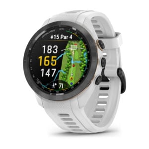 Approach S70 (42mm) fekete kerámia fehér szilikon szíjjal (ED)