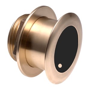 Xdcr, B175M, 8-pin, CHIRP, 1kW, Brnz Thru-hull, 20, MF