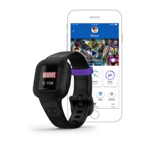vivofit jr. 3 Fekete Párduc állítható szíjjal