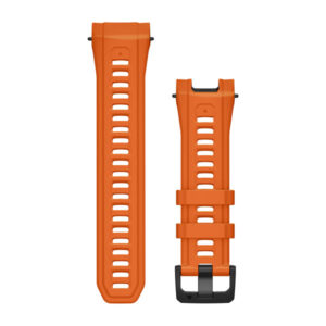 Óraszíj 26 mm Watch Bands (Instinct® 3 – 50 mm), Ember orange silicone