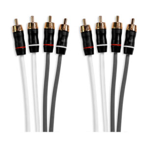 7,5 M / 25 FT RCA cable 4 way twisted shielded