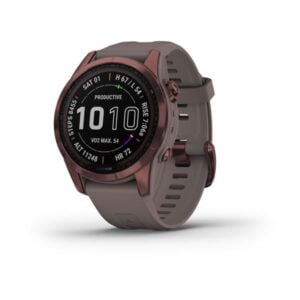 fenix 7S Sapph. bronz titánium palaszürke szilikon szíjjal (Solar)