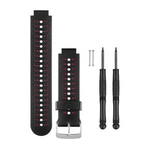Óraszíj Forerunner 235 Fekete /Piros, Marsala Silicone Band