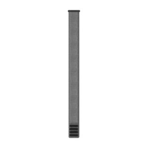 Óraszíj 26 mm szürke nylon (UltraFit)