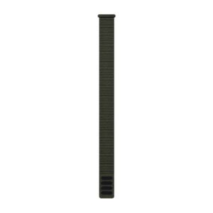 Óraszíj 22 mm moha zöld nylon (UltraFit)