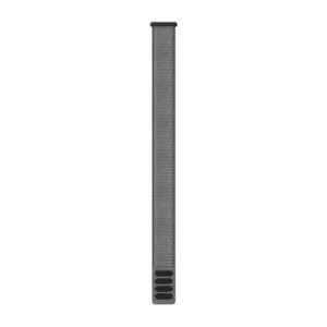 Óraszíj 22 mm szürke nylon (UltraFit)