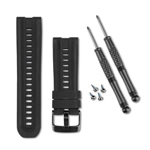 Black Silicone Band
