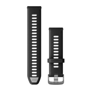 Óraszíj 22 mm. Fekete-szürke (Quick Release) Forerunner 265
