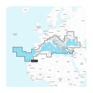 Navionics Vision+ Mediterran + Fekete tenger