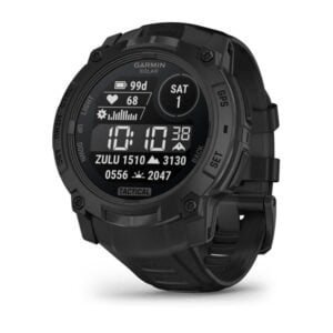 Instinct 3, 50mm Solar, Tactical Edition, Fekete, fekete szíjjal (ED)