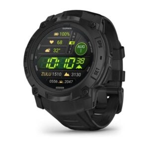 Instinct 3, 50mm AMOLED, Tactical Edition, Fekete, fekete szíjjal (ED)