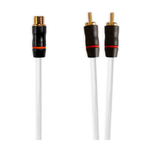 Fusion® RCA Cables, RCA Splitter Cable, Female to Dual Male