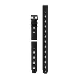 Óraszíj 22 mm fekete, búvár (QuickFit) Descent