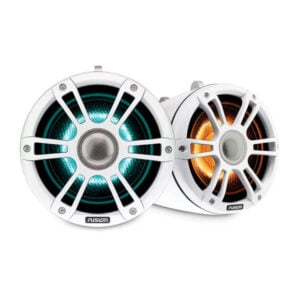 7.7'' Sports White Tower Speaker, CRGBW LED