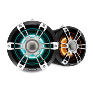 SG-FLT882SPC,8.8'' Sports Grey Chrome Tower Spk, LED, Fusion