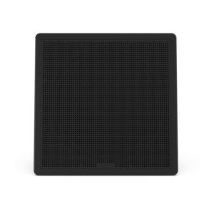 Flush Mount Sub, 10", Square Black