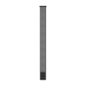 Óraszíj 26 mm szürke nylon (UltraFit)