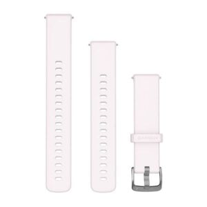 BLUSH PINK SILICONE BAND, 18 mm