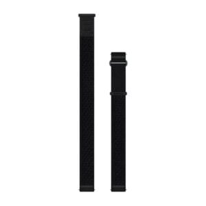 Óraszíj szürke/fekete ComfiortFit 18mm (QuickRelease)