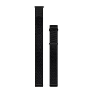 Óraszíj szürke/fekete ComfiortFit 20mm (QuickRelease)
