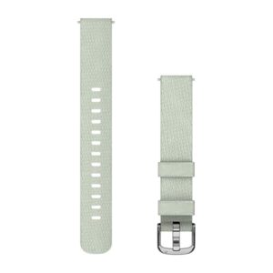 Óraszíj Lily 2 14mm nylon, zsálya, ezüst csattal (110-175mm)