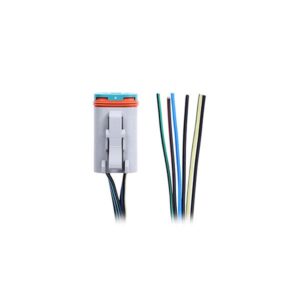 Acc, LED Cable Pigtail Loom, 6P Amphenol Plug, Fusion