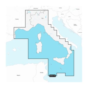 Mediterranean Sea, Cen. & West - Marine Charts Garmin Navionics+