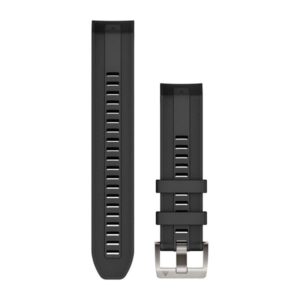 Óraszíj 22 mm fekete szilikon (QuickFit), MARQ (Gen 2)