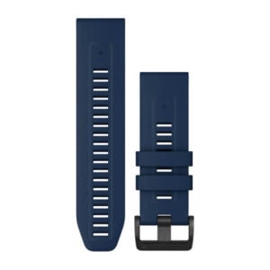 Óraszíj 26 mm kapitány kék szilikon (QuickFit) (Quatix 7)