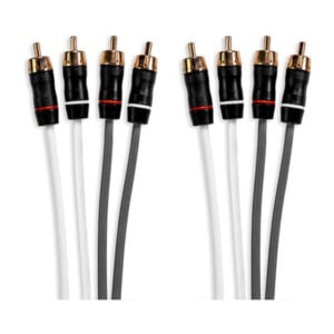1,8 M / 6 FT RCA cable 4 way twisted shielded