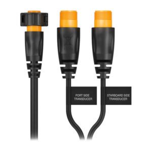 Thru Hull Transducer Y-Cable, 1m(x2) to 30ft
