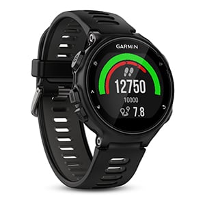 Forerunner 735XT lépésszámláló képernyő