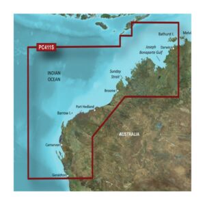 Australia, Geraldton to Darwin Coastal Charts