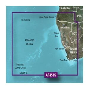 Africa, Namibia to Knysna, SA Charts