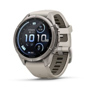 fenix 9 Pro inReach 43mm AMOLED Titanium ködszürke szilikon szíjjal (ED XD)