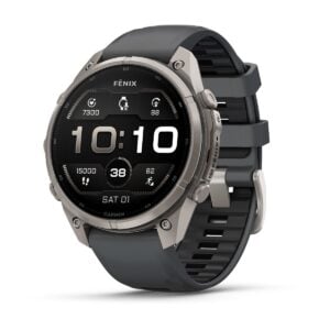 fenix 9 Pro 47mm AMOLED Titanium grafitszürke szilikon szíjjal (ED XD)